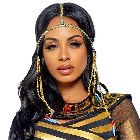 Nile Queen Costume Womens Plus Sizes 1x 2x 3x 4x Halloween Cosplay Roleplay - Picture 9 of 10